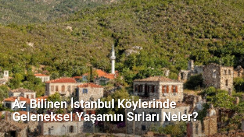 Az Bilinen İstanbul Köylerinde Geleneksel Yaşamın Sırları Neler? - istanbulkoyleri.net.tc