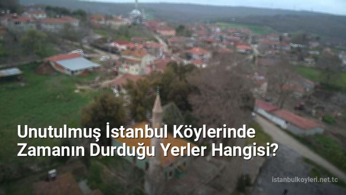 Unutulmuş İstanbul Köylerinde Zamanın Durduğu Yerler Hangisi? - istanbulkoyleri.net.tc